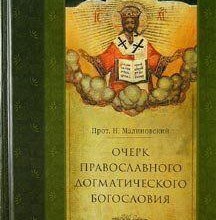 Очерк православного догматического богословия, 2